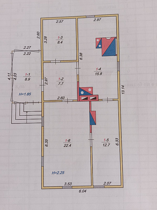 Продаж 1-поверховий Будинок з ділянкою 25 сот 32 кв.м 3 кімн. на Левків Zhytomyr - photo 1