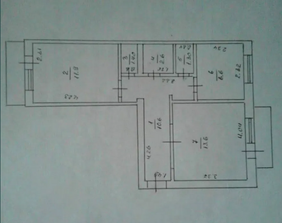 Продається 2-кімнатна квартира Кропивницький