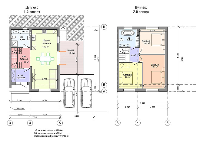 Продаж дуплексу у Великих Гаях, 112 м2, 2 сот  - фото 2