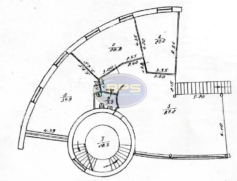 Продажа Бизнес-центр / Административное здание площадь 1269 кв.м  на ЖК Стрекоза Одесса - изображение 5