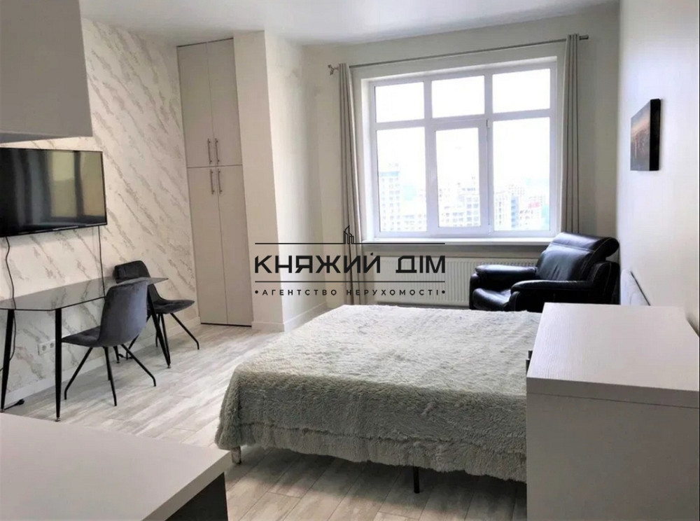 Оренда Квартира 1-кімнатна, 13/13 поверх на вул. Щорса ул./Євгена Коновальця Киев - изображение 6