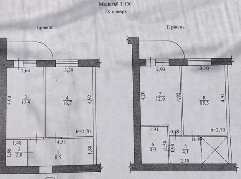 Продаж Квартира 3-кімнатна на ул. Днепропетровская дорога, 22а Kryzhanivka (Shyriaivskyi raion) - photo 16