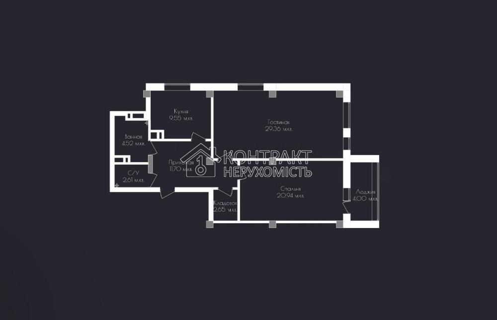 Продаж Квартира 2-кімнатна, 17/17 поверх на вул. Валентиновская Харків - фото 2