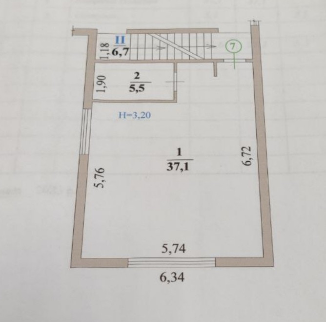 Продаж 1к Квартира 43 кв.м Глибочиця Zhytomyr - photo 2