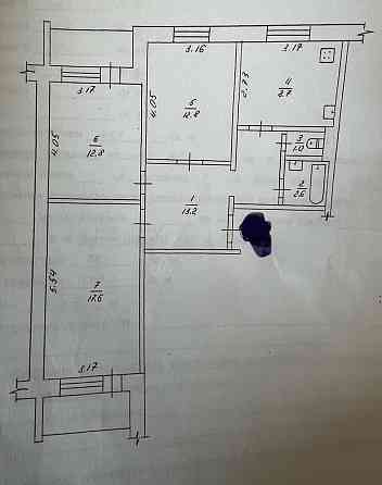 Продаж Квартира 3-кімнатна, 6/9 поверх на вул. Захисників України Житомир