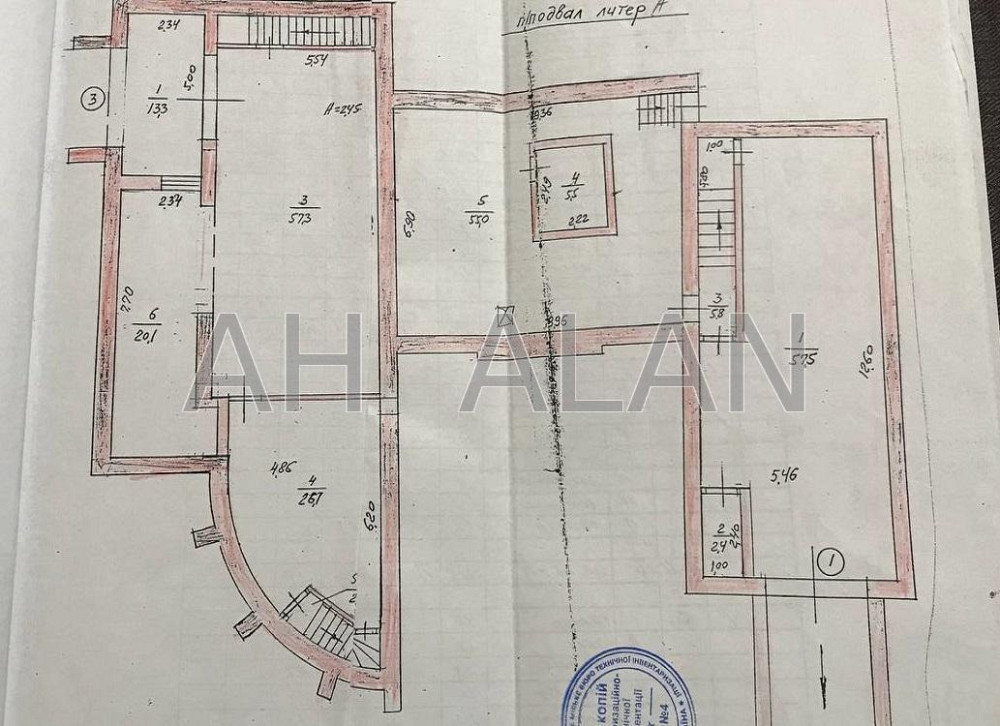 Оренда офісне приміщення на Черняховського вул., 36 приміщень - 12, поверх - 1/3 Київ - фото 9