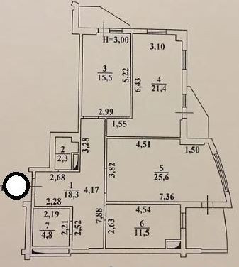 Продаж Квартира 3-кімнатна, 5/16 поверх на Люстдорфская Дорога, 55к Odessa - photo 12
