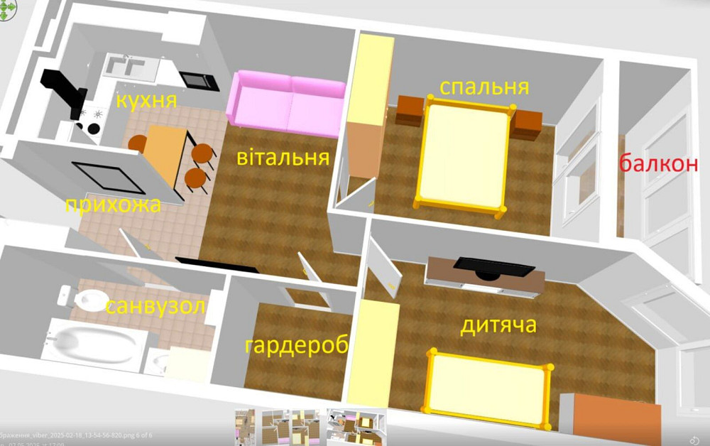 Продаж Квартира 2-кімнатна, 10/11 поверх на Київська вул., 9Д Ternopil' - photo 11