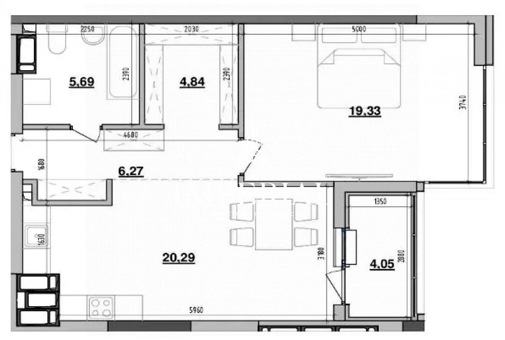 Продаж Квартира 1-кімнатна, 20/26 поверх на вул. Коновальця Євгена Київ - фото 18