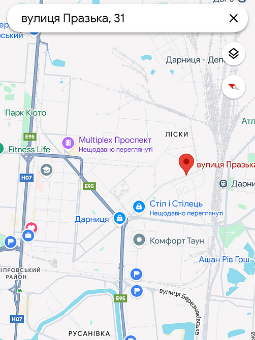 Продаж Квартира 1-кімнатна, 4/5 поверх на Празька, 31 Київ - фото 2