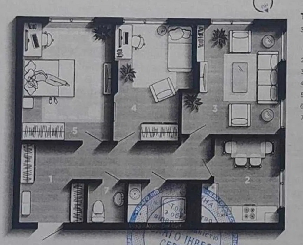 Продаж Квартира 3-кімнатна, 8/12 поверх на Левинського І. вул., 10 Івано-Франківськ - фото 7