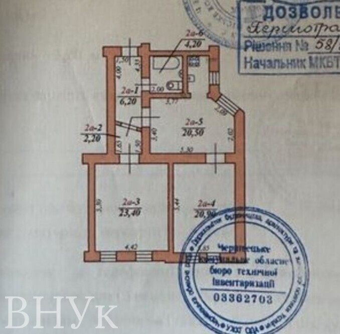 Продаж Квартира 3-кімнатна, 1/3 поверх на Шевченко Чернівці - фото 2