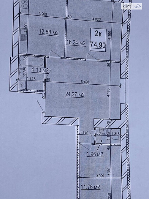 Продаж Квартира 3-кімнатна, 2/9 поверх на Лялі Ратушної Вінниця - фото 4