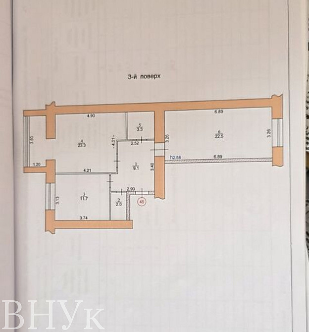 Продаж Квартира 2-кімнатна, 3/9 поверх на Героїв Чорнобиля Тернопіль - фото 10