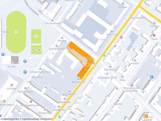 Продаж Квартира 1-кімнатна, 6/8 поверх на вул. Сумська Kharkiv