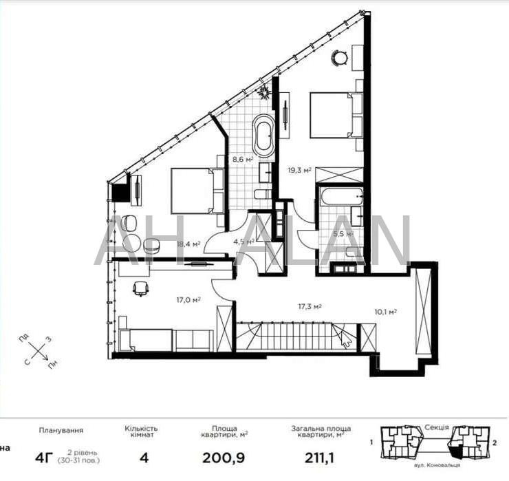 Продаж Будинок 4-кімнатний на Євгена Коновальця вул., 19 Київ - фото 4