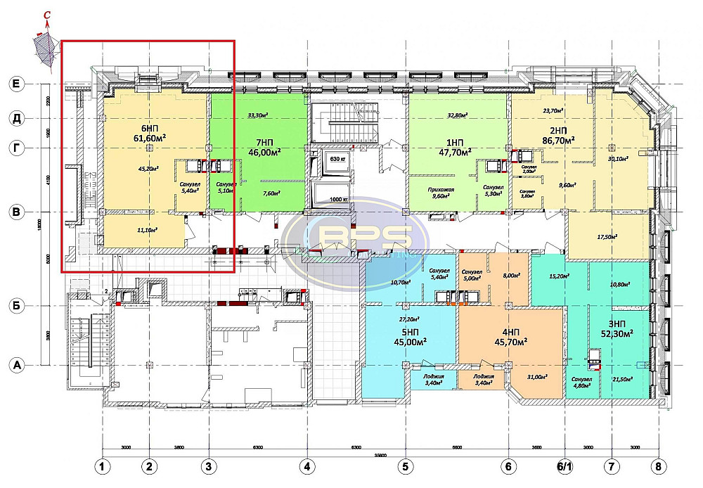 Оренда офісне приміщення на вул. Большая Арнаутская поверх - 10/10 Одеса - фото 2