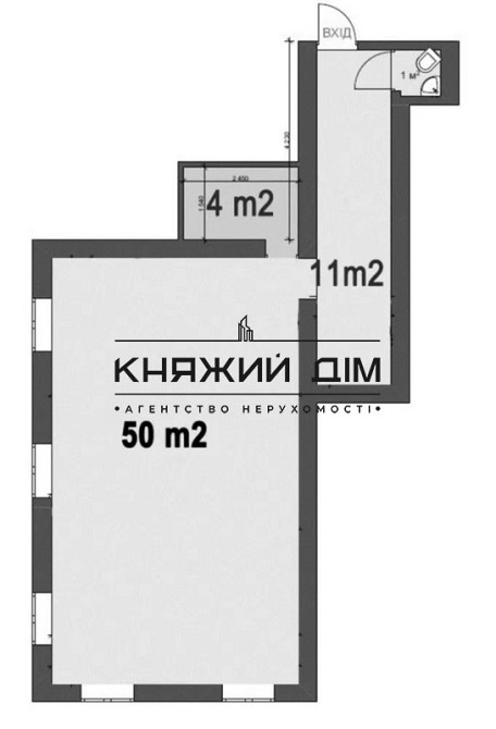 Оренда офісне приміщення на Золотоворотская ул. поверх - 1/4 Київ - фото 7