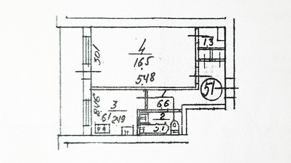 Продаж Квартира 1-кімнатна, 9/9 поверх на Карпінського Академіка вул., д. 10 Київ - фото 20