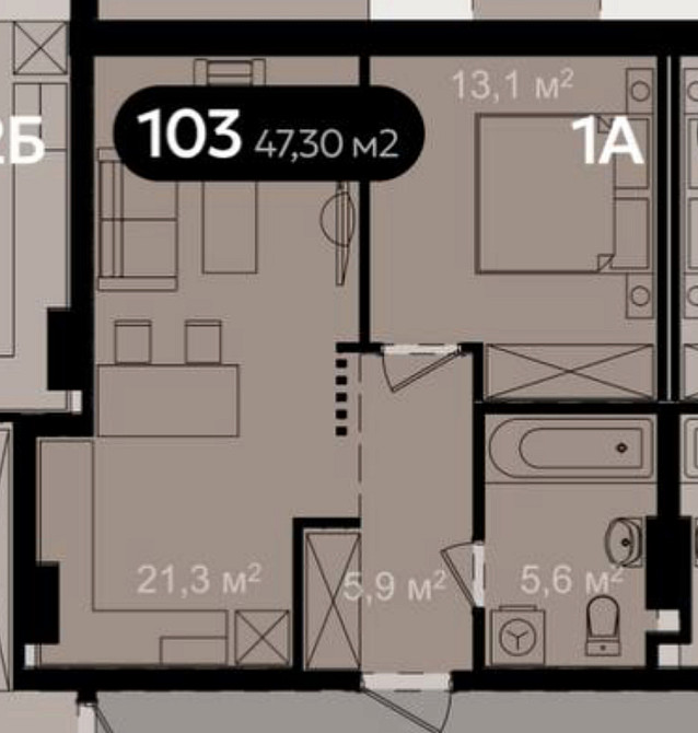 Продаж Квартира 1-кімнатна, 7/16 поверх на Дорошенка Гетьмана вул., 19 Ивано-Франковск - изображение 9
