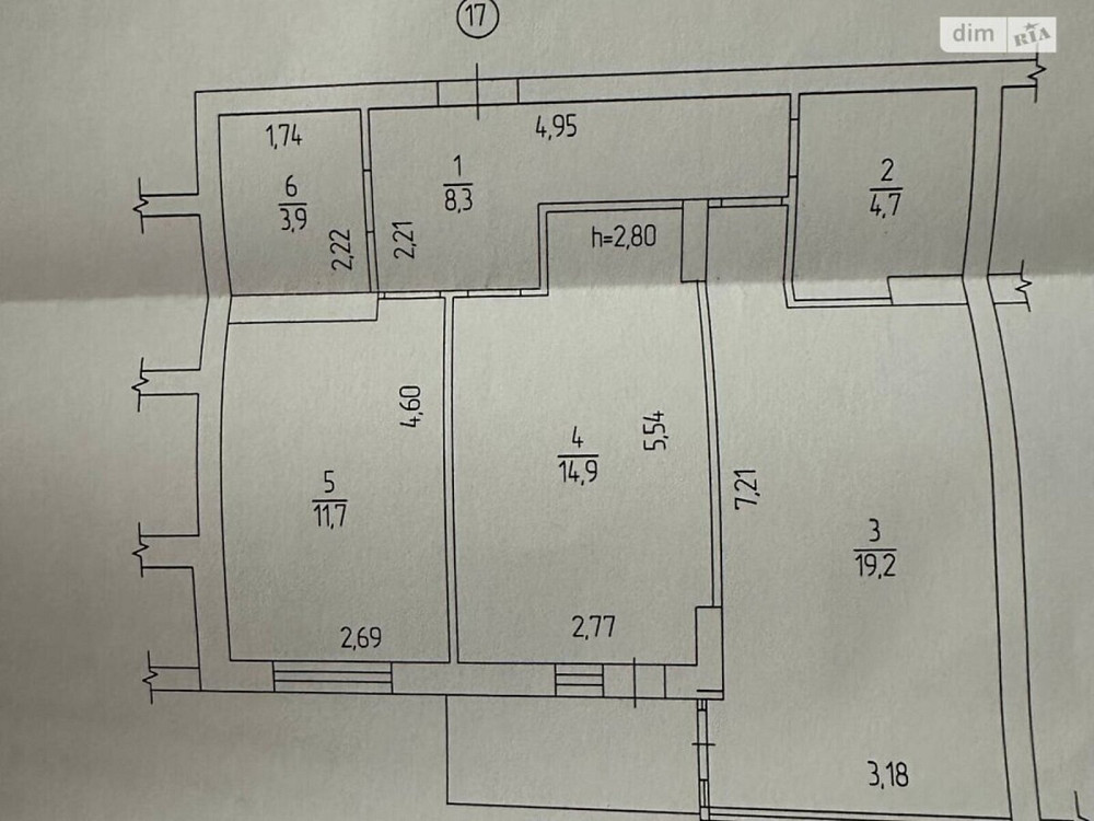 Продаж Квартира 2-кімнатна, 2/9 поверх на Трамвайна Вінниця - фото 4