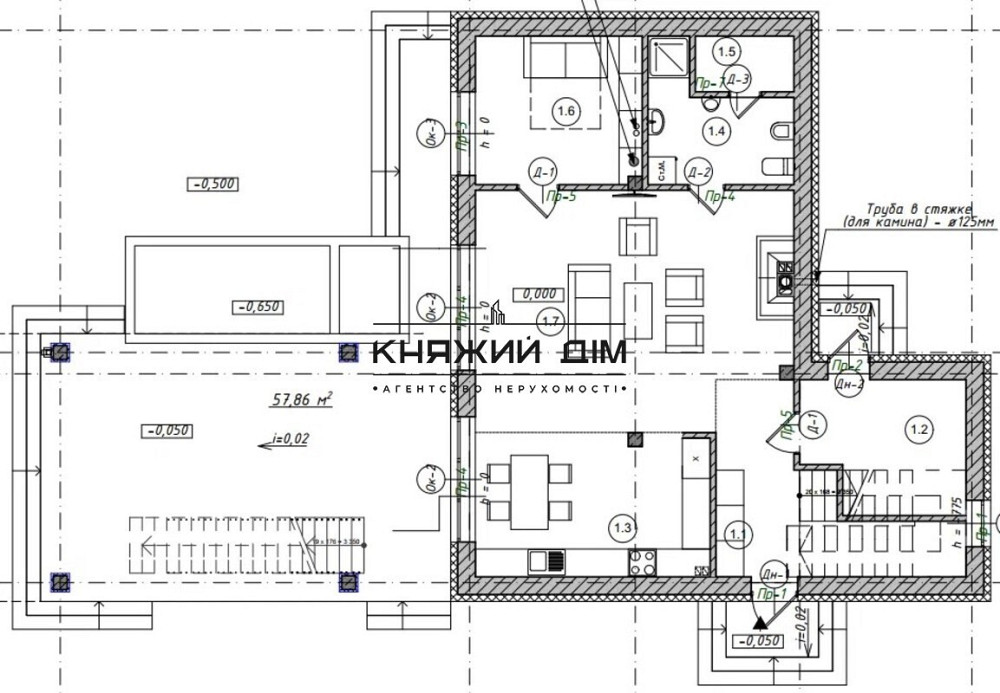 Без комиссии!!! Шикарный дом с выходом на Днепр.Конча-Заспа,Козин,о.Жуков. № 138178 Козин (МИРОНІВСЬКИЙ район) - фото 16