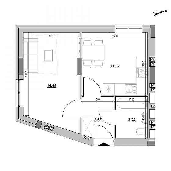 Продаж Квартира на улица Шевченка Тараса 17 L'viv