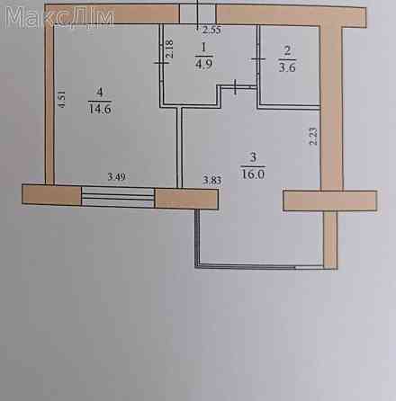 Продаж Будинок 1-кімнатний на вул. Чернівецька Ternopil'