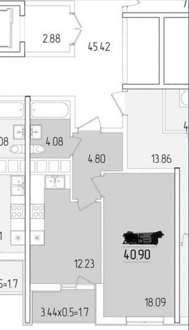 1кв в новому будинку Одеса - фото 9