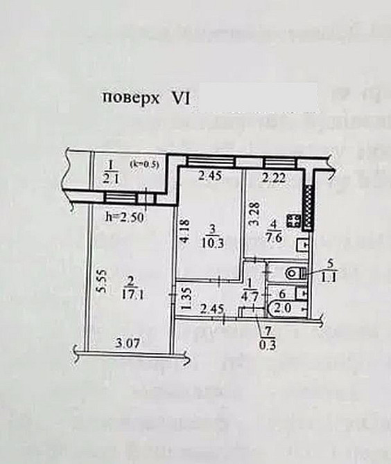 Продаж Квартира 2-кімнатна, 4/10 поверх на Мира пр., 18 Дніпро - фото 10