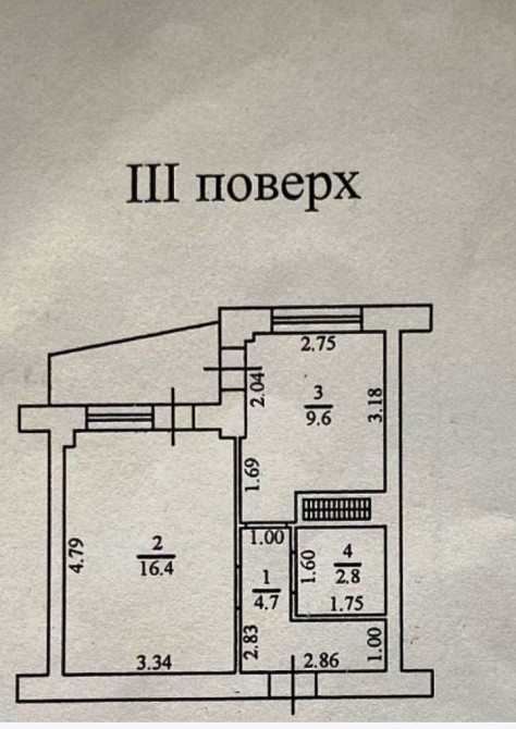 Продаж Квартира 1-кімнатна на ул. Генерала Бочарова, 44/6 Крижанівка (Ширяївський район) - фото 12