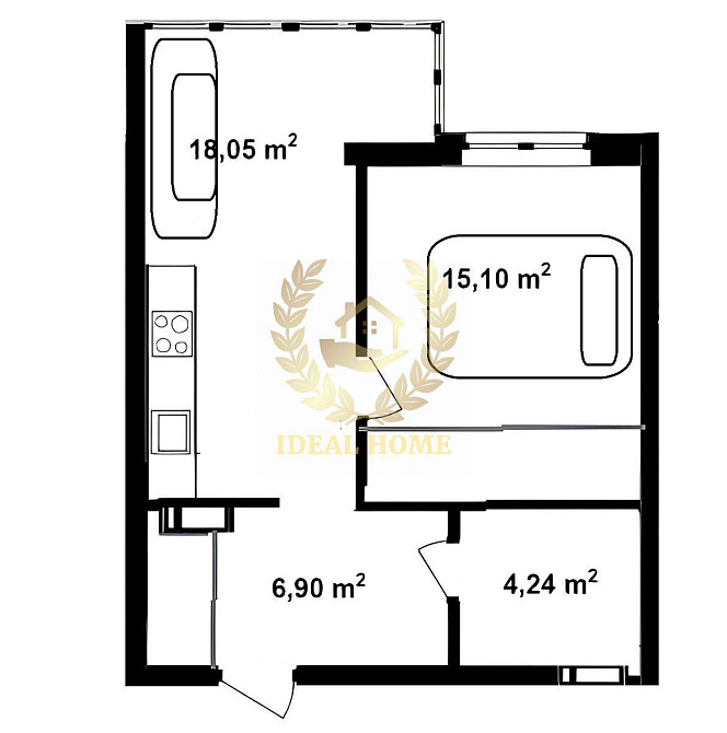 Продаж Квартира 1-кімнатна на Заболотного Академика ул., 148В Киев - изображение 20