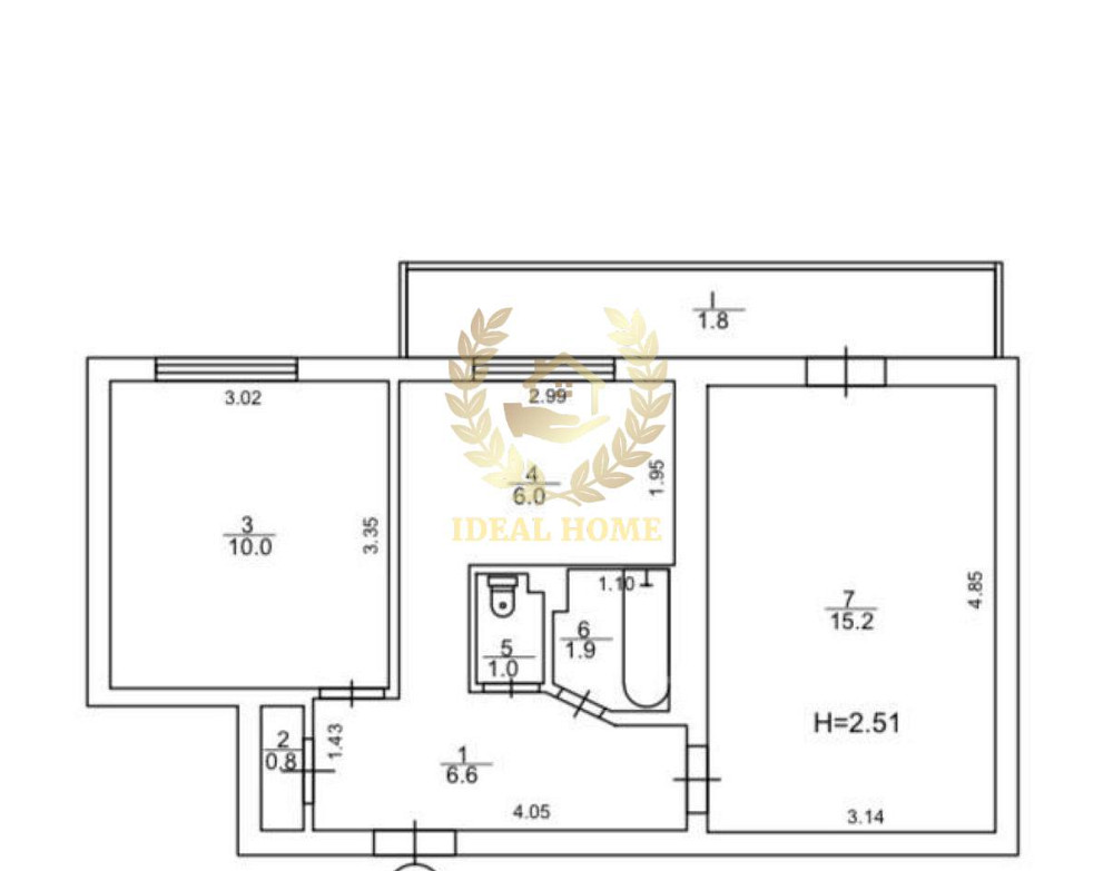Продаж Квартира 2-кімнатна на Тычины Павла пр-т, 19 Київ - фото 16