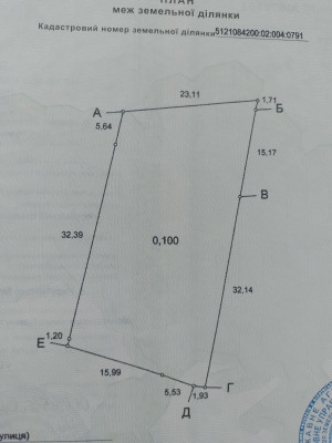 Продаж земельної ділянки 0.1 соток на ул. Ломоносова, 23б Нерубайське - фото 7