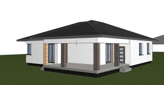 For sale 1-storey House with land 0.6 ares 140 sq.m 3 rooms at Волинська обл. с Гаразджа Luts'k