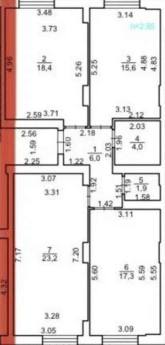 Продаж 3к Квартира 86 кв.м Роксоляни вул., 151 Львів - фото 10