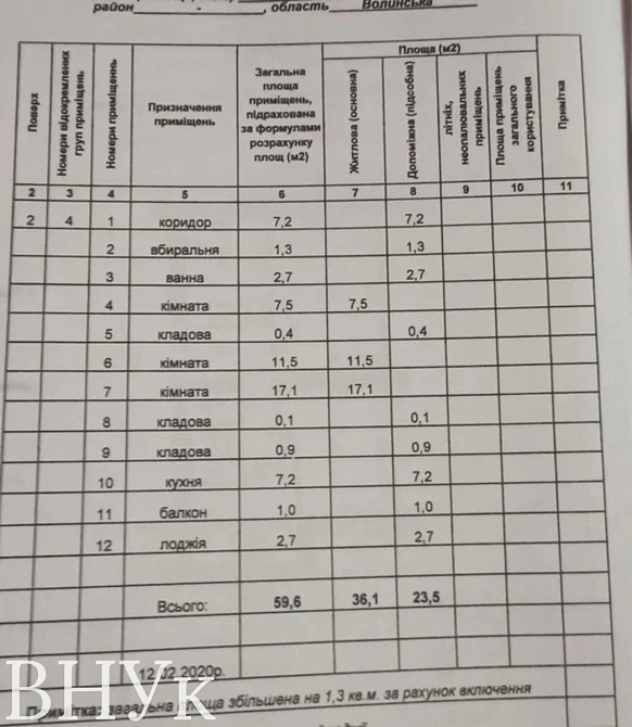 Продаж Квартира 3-кімнатна, 2/5 поверх на Соборності Луцк - изображение 10