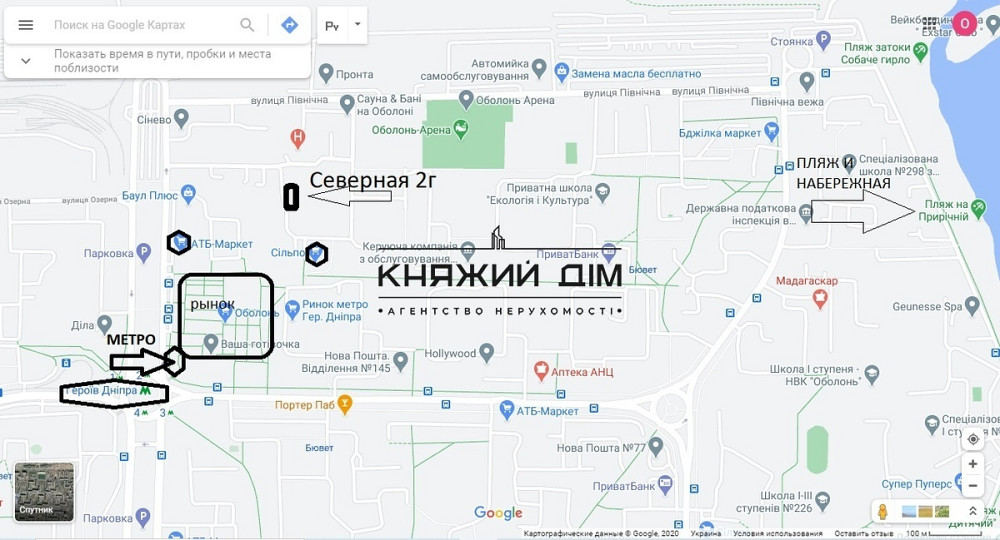 Оренда Квартира 1-кімнатна, 5/9 поверх на Северная ул. Киев - изображение 14