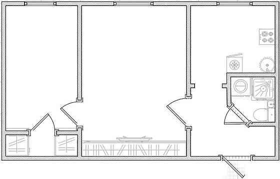 Продаж Квартира 2-кімнатна, 2/5 поверх на Соборності, 5 Киев