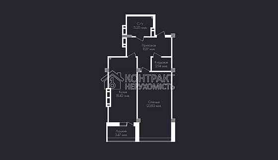 Продаж Квартира 1-кімнатна, 17/17 поверх на вул. Валентиновская Харків