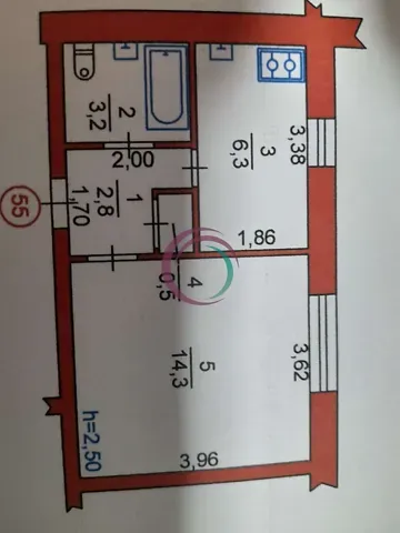 Продаж 1к Квартира 27.1 кв.м Соборності проспект 4 Луцьк - фото 8