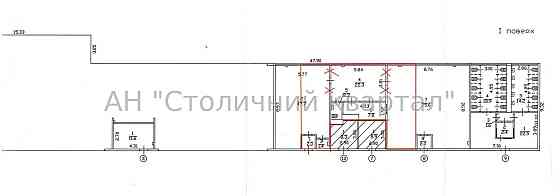 Оренда приміщення вільного призначення на Привокзальна пл., 1 приміщень - 1, поверх - 1/1 Kiev