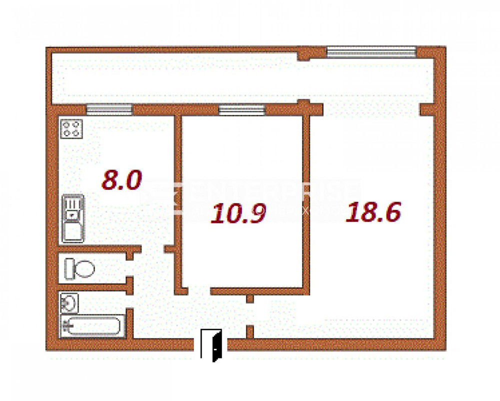 Продаж 2к Квартира 50 кв.м Василя Липківського (раніше Урицького) вул. Kiev - photo 1