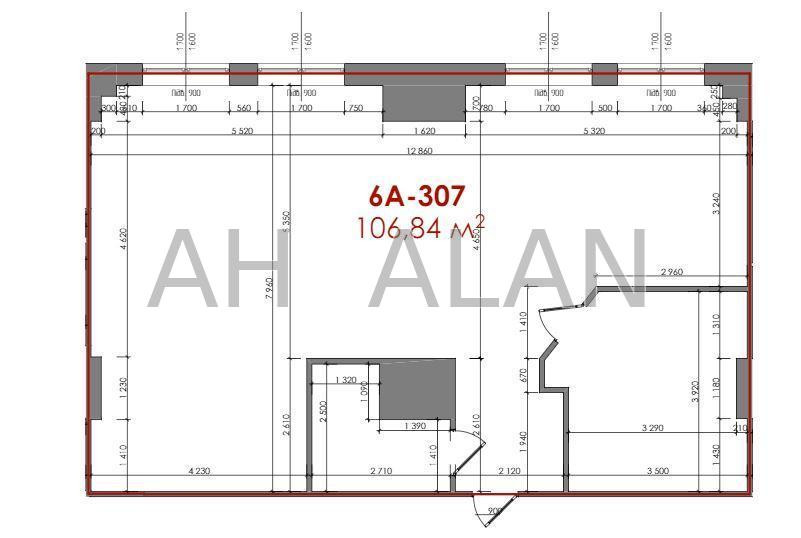 Оренда офісне приміщення на Пимоненка Миколи вул., 13 приміщень - 1, поверх - 3/6 Київ - фото 7