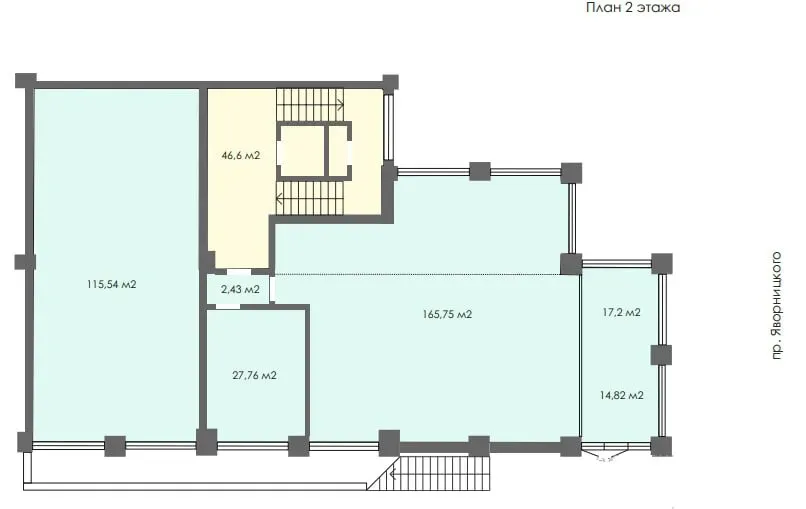 Здається Офісні приміщення площа 1200 кв.м Дніпро Шевченка 5 Дніпро - фото 10