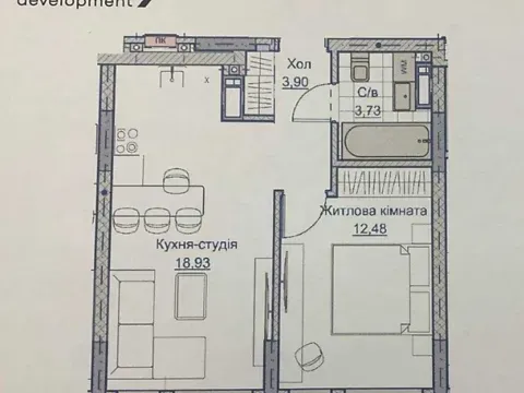 Продаж 1к Квартира 42 кв.м вул. Андріївська 2А Кропивницький - фото 10