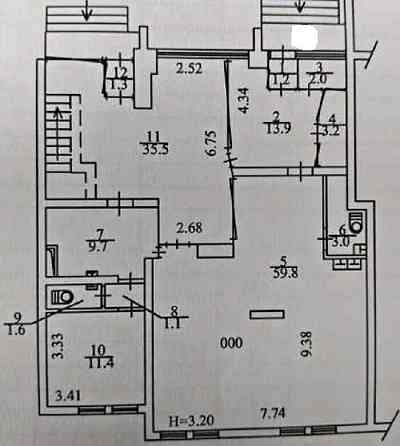 Оренда офісне приміщення на проспект Бажана Николая, д.12 приміщень - 2, поверх - 1/18 Киев