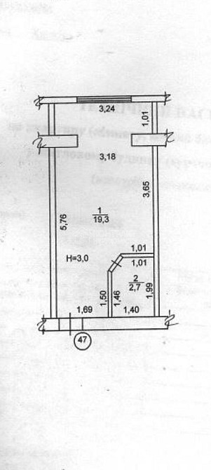 Продаж Квартира 1-кімнатна, 4/5 поверх на вул. Ярославська Харків - фото 8