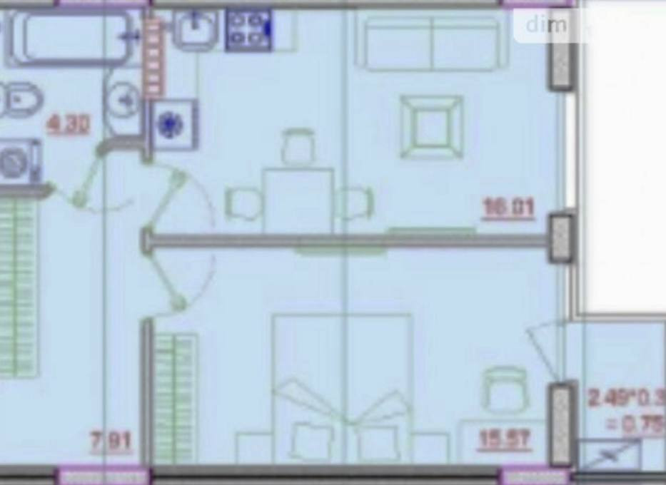 Продаж Квартира 1-кімнатна на ул. Педагогическая, 20б Одеса - фото 11