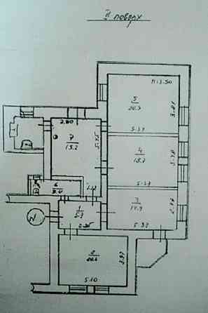 Продаж Квартира 4-кімнатна, 2/3 поверх на Нежинская ул., 43 Odessa
